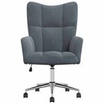 Casa si Gradina - Mobilier - Scaune si fotolii - Fotolii - Fotoliu de relaxare Gri inchis 62 x 68,5 x 105 cm Catifea - Infinity.ro