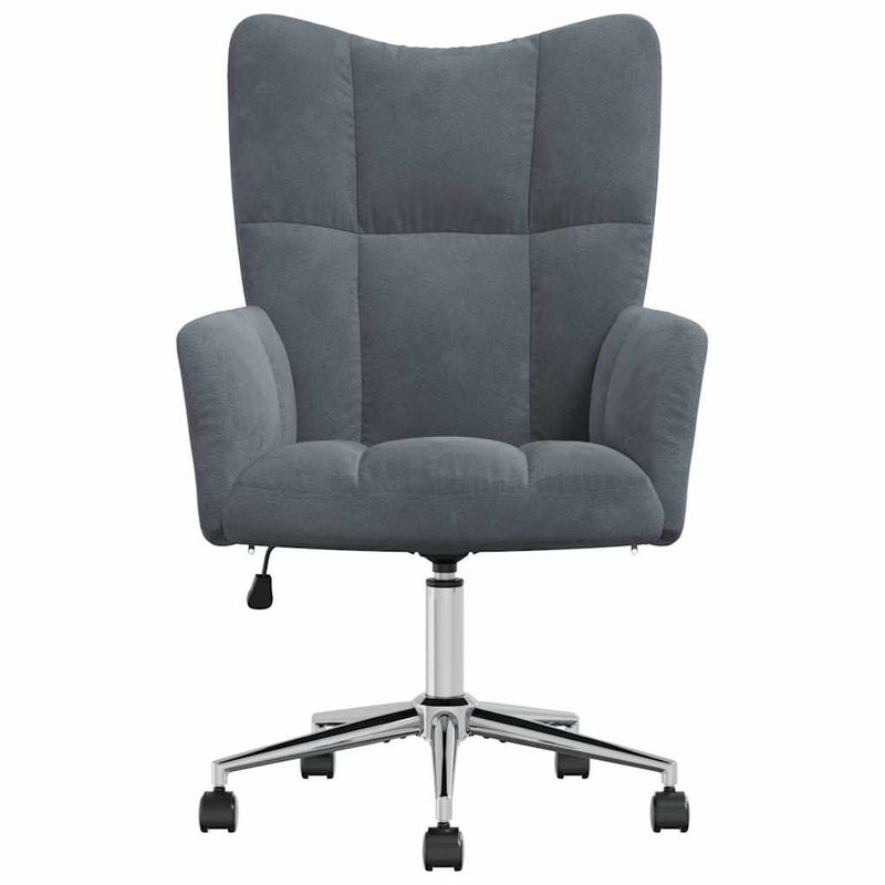 Casa si Gradina - Mobilier - Scaune si fotolii - Fotolii - Fotoliu de relaxare Gri inchis 62 x 68,5 x 105 cm Catifea - Infinity.ro