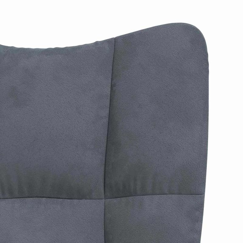 Casa si Gradina - Mobilier - Scaune si fotolii - Fotolii - Fotoliu de relaxare Gri inchis 62 x 68,5 x 105 cm Catifea - Infinity.ro