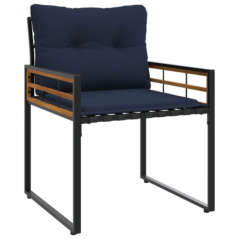 Casa si Gradina - Gradina si terasa - Mobilier exterior - Seturi mobila gradina - Set de Mobilier pentru Exterior cu perna 3 pcs Bleumarin - Infinity.ro