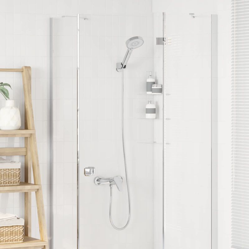 Casa si Gradina - Sanitare - Cazi si cabine de dus - Coloane si seturi de dus - Set de cap de dus Crom G 1 / 2 inci - Infinity.ro