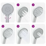 Casa si Gradina - Sanitare - Cazi si cabine de dus - Accesorii cada - Set de cap de dus Crom G 1 / 2 inci Alama - Infinity.ro