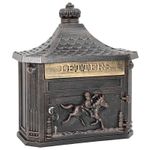 Casa si Gradina - Constructii - Depozitare, transport si protectie - Cutii postale - Cutie Postala Montata pe Perete Bronz 40,5 x 15,5 x 44 cm - Infinity.ro