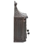 Casa si Gradina - Constructii - Depozitare, transport si protectie - Cutii postale - Cutie Postala Montata pe Perete Bronz 40,5 x 15,5 x 44 cm - Infinity.ro