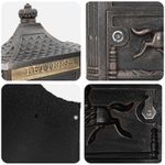 Casa si Gradina - Constructii - Depozitare, transport si protectie - Cutii postale - Cutie Postala Montata pe Perete Bronz 40,5 x 15,5 x 44 cm - Infinity.ro