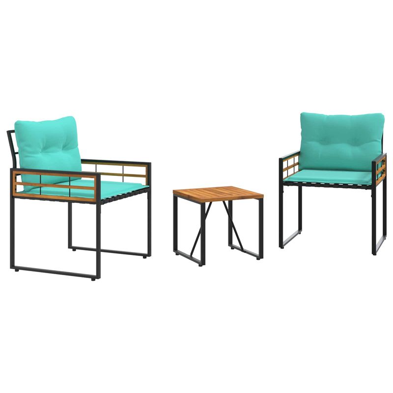 Casa si Gradina - Gradina si terasa - Mobilier exterior - Seturi mobila gradina - Set de Mobilier pentru Exterior cu perna 3 pcs Turcoaz - Infinity.ro