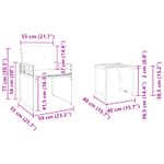 Casa si Gradina - Gradina si terasa - Mobilier exterior - Seturi mobila gradina - Set de Mobilier pentru Exterior cu perna 3 pcs Turcoaz - Infinity.ro