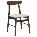 Casa si Gradina - Mobilier - Scaune si fotolii - Scaune - Scaun de sufragerie 2 pcs Maro deschis si deschis - Infinity.ro