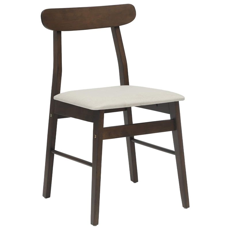 Casa si Gradina - Mobilier - Scaune si fotolii - Scaune - Scaun de sufragerie 2 pcs Maro deschis si deschis - Infinity.ro