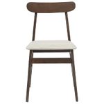 Casa si Gradina - Mobilier - Scaune si fotolii - Scaune - Scaun de sufragerie 2 pcs Maro deschis si deschis - Infinity.ro