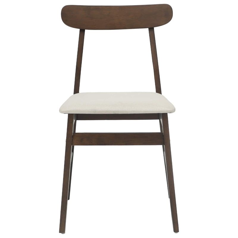 Casa si Gradina - Mobilier - Scaune si fotolii - Scaune - Scaun de sufragerie 2 pcs Maro deschis si deschis - Infinity.ro