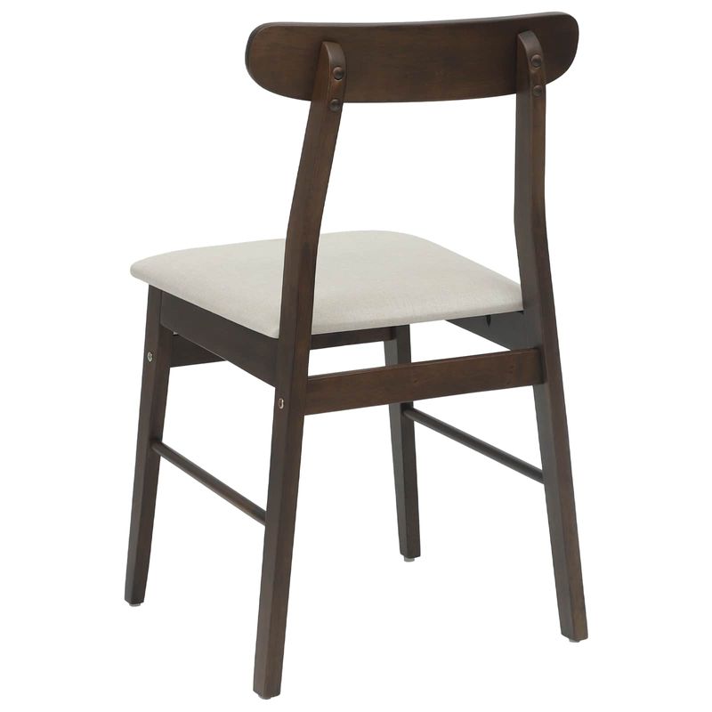 Casa si Gradina - Mobilier - Scaune si fotolii - Scaune - Scaun de sufragerie 2 pcs Maro deschis si deschis - Infinity.ro
