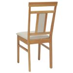 Casa si Gradina - Mobilier - Scaune si fotolii - Scaune - Scaun de sufragerie 2 pcs Natural si deschis - Infinity.ro