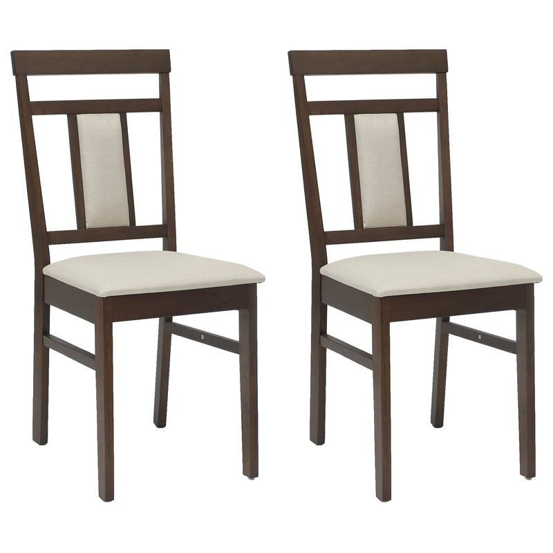 Casa si Gradina - Mobilier - Scaune si fotolii - Scaune - Scaun de sufragerie 2 pcs Maro deschis si deschis - Infinity.ro