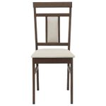Casa si Gradina - Mobilier - Scaune si fotolii - Scaune - Scaun de sufragerie 2 pcs Maro deschis si deschis - Infinity.ro