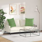 Casa si Gradina - Textile si covoare - Perne si pilote - Perne decorative - Perne pentru canapea 2 pcs Lysegrønn 80 x 80 cm - Infinity.ro