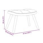 Casa si Gradina - Mobilier - Scaune si fotolii - Fotolii - Fotoliu de relaxare 2 pcs Gri deschis Catifea - Infinity.ro