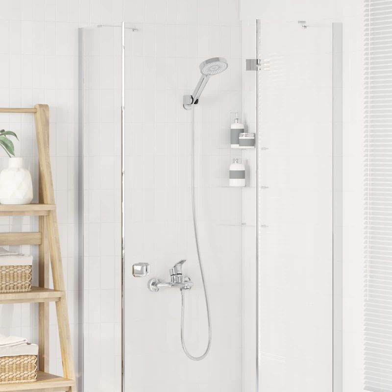 Casa si Gradina - Sanitare - Cazi si cabine de dus - Coloane si seturi de dus - Set de cap de dus Crom G 1 / 2 inci - Infinity.ro