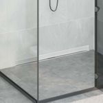 Casa si Gradina - Constructii - Materiale constructii - Sisteme de scurgere - Drenaj pentru Dus Montat pe Perete Argintiu 100 cm - Infinity.ro