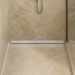 Casa si Gradina - Constructii - Materiale constructii - Sisteme de scurgere - Drenaj pentru Dus Montat pe Perete Argintiu 100 cm - Infinity.ro