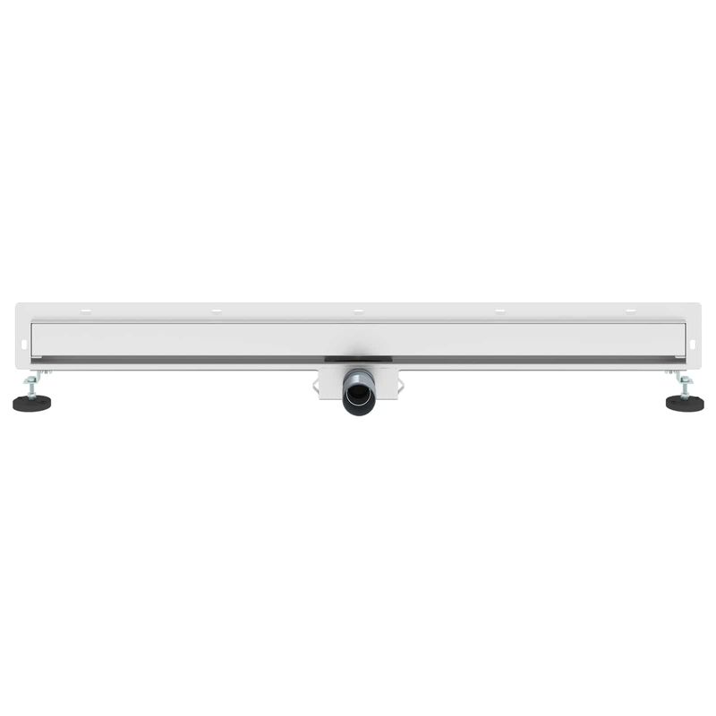 Casa si Gradina - Constructii - Materiale constructii - Sisteme de scurgere - Drenaj pentru Dus Montat pe Perete Argintiu 100 cm - Infinity.ro