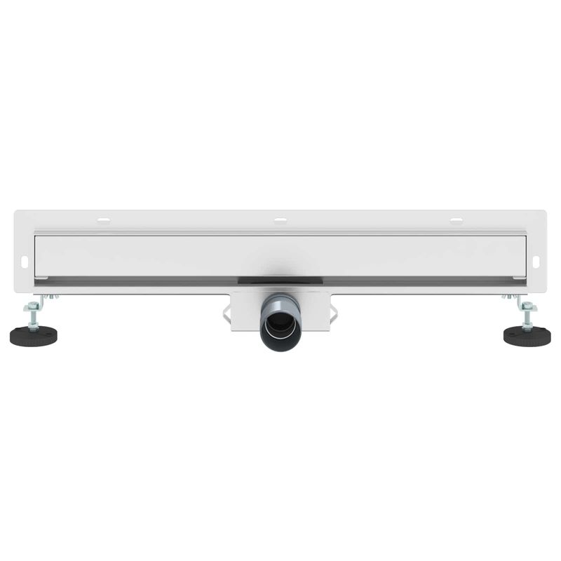 Casa si Gradina - Constructii - Materiale constructii - Sisteme de scurgere - Drenaj pentru Dus Montat pe Perete Argintiu 60 cm - Infinity.ro