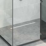 Casa si Gradina - Constructii - Materiale constructii - Sisteme de scurgere - Scurgere de dus la 360° cu model subtire Argintiu 70 cm - Infinity.ro