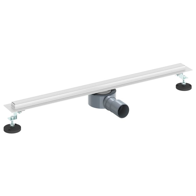 Casa si Gradina - Constructii - Materiale constructii - Sisteme de scurgere - Scurgere de dus la 360° cu model subtire Argintiu 70 cm - Infinity.ro