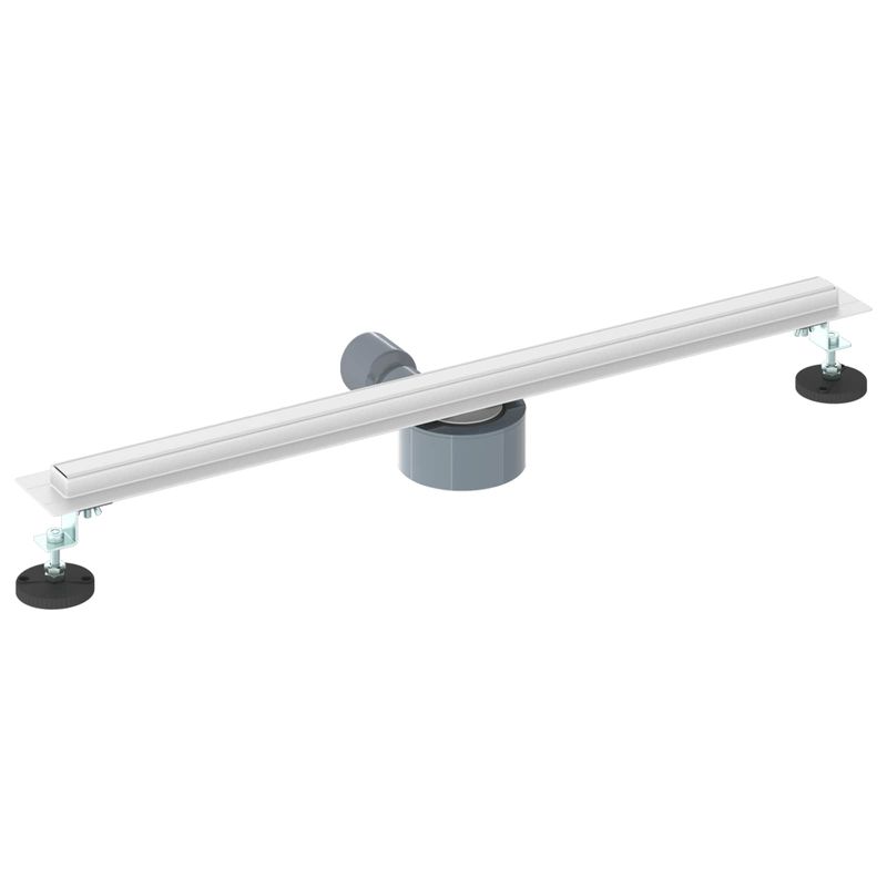 Casa si Gradina - Constructii - Materiale constructii - Sisteme de scurgere - Scurgere de dus la 360° cu model subtire Argintiu 70 cm - Infinity.ro