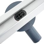 Casa si Gradina - Constructii - Materiale constructii - Sisteme de scurgere - Scurgere de dus la 360° cu model subtire Argintiu 70 cm - Infinity.ro