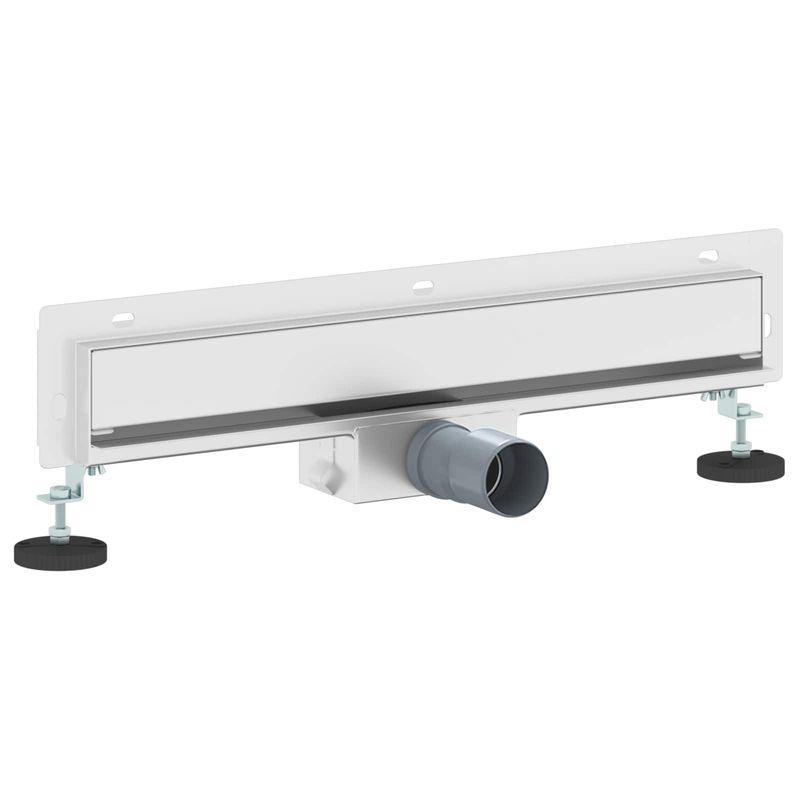 Casa si Gradina - Sanitare - Instalatii hidro - Tevi - Drenaj pentru Dus Montat pe Perete Argintiu 50 cm - Infinity.ro