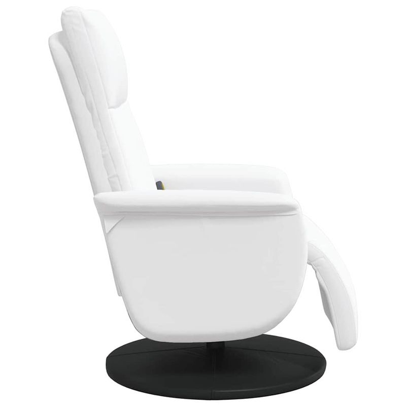 Ingrijire personala si Cosmetice - Sanatate si wellness - Articole wellness - Fotolii de masaj - Scaun reclinabil cu masaj Alb 71 x 90 x 105 cm - Infinity.ro