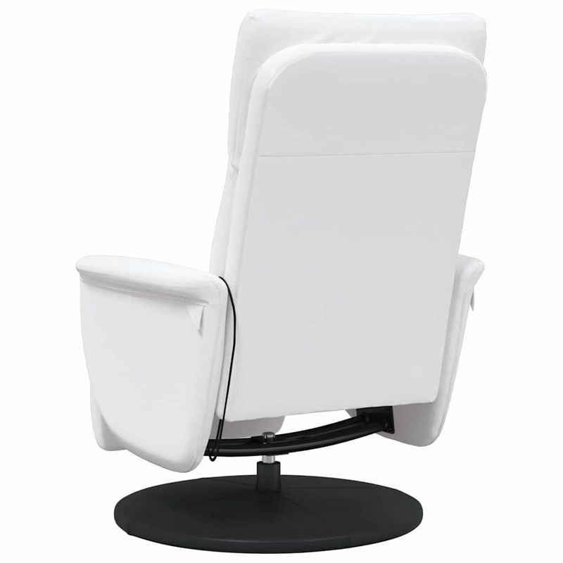 Ingrijire personala si Cosmetice - Sanatate si wellness - Articole wellness - Fotolii de masaj - Scaun reclinabil cu masaj Alb 71 x 90 x 105 cm - Infinity.ro