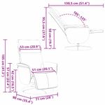 Ingrijire personala si Cosmetice - Sanatate si wellness - Articole wellness - Fotolii de masaj - Scaun reclinabil cu masaj Negru 71 x 90 x 105 cm - Infinity.ro
