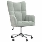 Casa si Gradina - Mobilier - Scaune si fotolii - Fotolii - Fotoliu de relaxare Gri deschis 62 x 68,5 x 105 cm Catifea - Infinity.ro