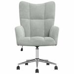 Casa si Gradina - Mobilier - Scaune si fotolii - Fotolii - Fotoliu de relaxare Gri deschis 62 x 68,5 x 105 cm Catifea - Infinity.ro