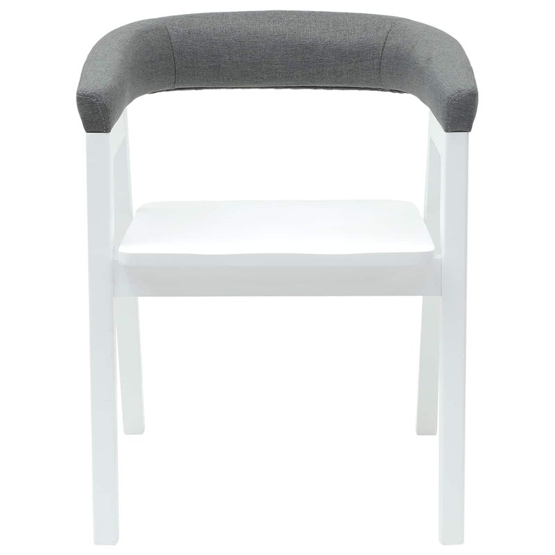 Casa si Gradina - Mobilier - Scaune si fotolii - Scaune - Scaune de dining 2 pcs Alb 54 x 57 x 73 cm - Infinity.ro