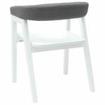 Casa si Gradina - Mobilier - Scaune si fotolii - Scaune - Scaune de dining 2 pcs Alb 54 x 57 x 73 cm - Infinity.ro