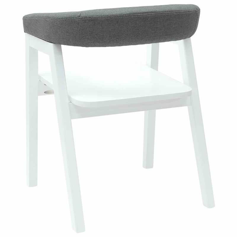 Casa si Gradina - Mobilier - Scaune si fotolii - Scaune - Scaune de dining 2 pcs Alb 54 x 57 x 73 cm - Infinity.ro