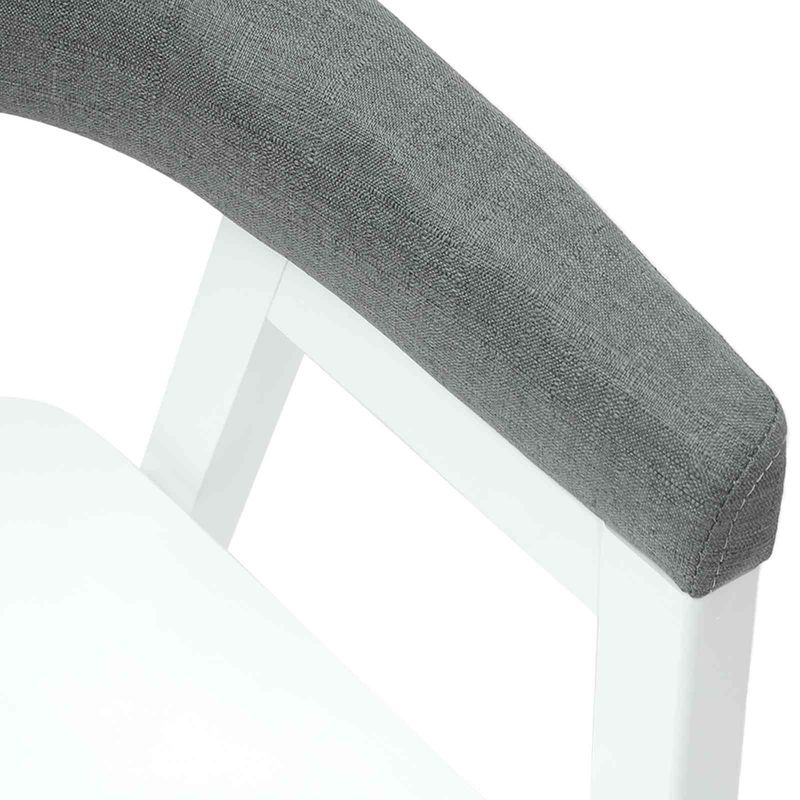 Casa si Gradina - Mobilier - Scaune si fotolii - Scaune - Scaune de dining 2 pcs Alb 54 x 57 x 73 cm - Infinity.ro