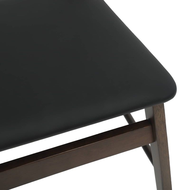 Casa si Gradina - Mobilier - Scaune si fotolii - Scaune - Scaun de sufragerie 2 pcs Maro deschis si negru - Infinity.ro