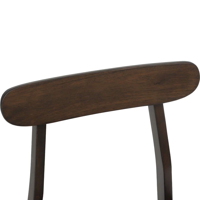Casa si Gradina - Mobilier - Scaune si fotolii - Scaune - Scaun de sufragerie 2 pcs Maro deschis si negru - Infinity.ro