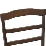 Casa si Gradina - Mobilier - Scaune si fotolii - Scaune - Scaun de sufragerie 2 pcs Maro deschis si negru - Infinity.ro