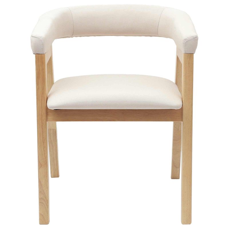 Casa si Gradina - Mobilier - Scaune si fotolii - Scaune - Scaune de dining 2 pcs natural 54 x 57 x 73 cm - Infinity.ro