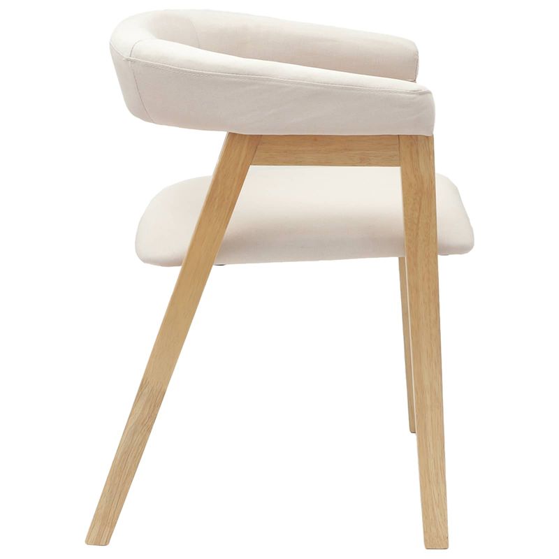 Casa si Gradina - Mobilier - Scaune si fotolii - Scaune - Scaune de dining 2 pcs natural 54 x 57 x 73 cm - Infinity.ro