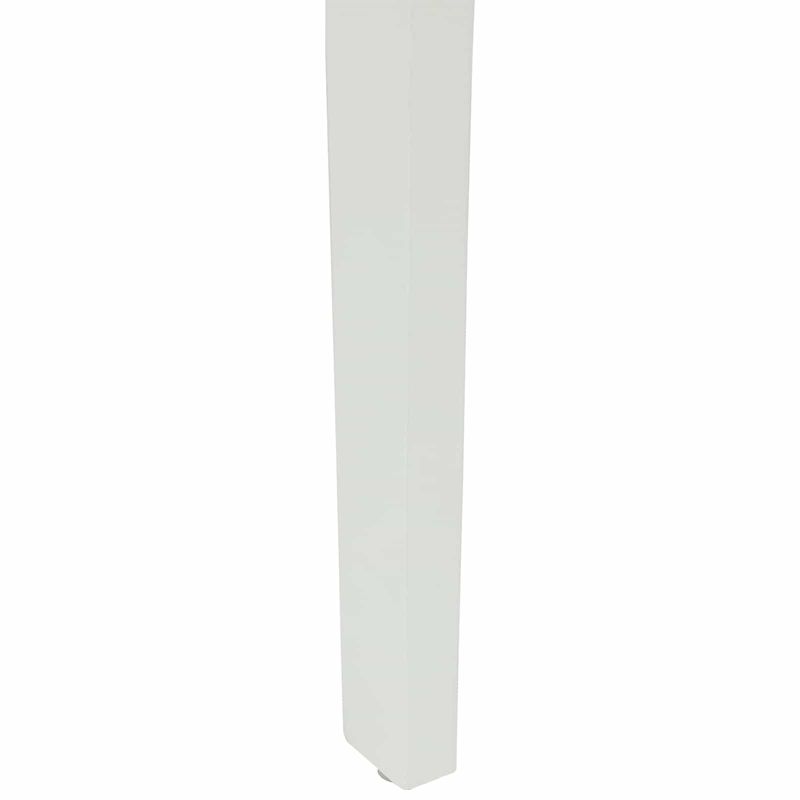Casa si Gradina - Mobilier - Scaune si fotolii - Scaune - Scaun de sufragerie 2 pcs Alb si Natural Lemn Solid de Cauciuc - Infinity.ro