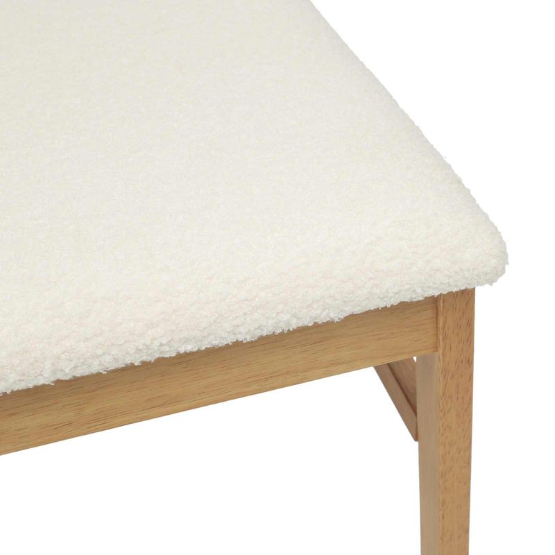 Casa si Gradina - Mobilier - Scaune si fotolii - Scaune - Scaun de sufragerie 2 pcs Natural si deschis - Infinity.ro