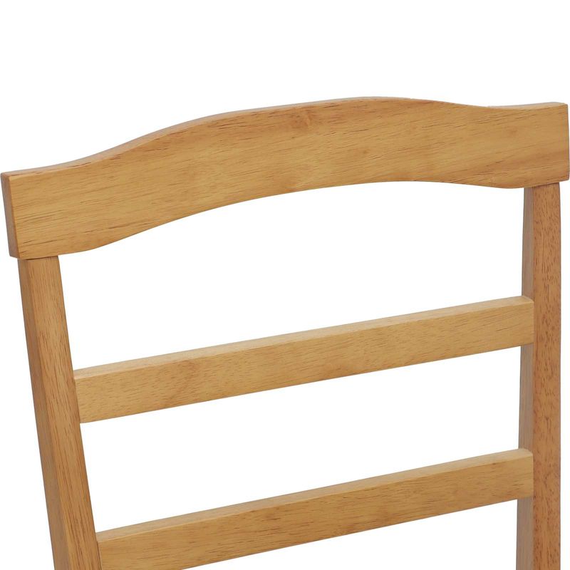 Casa si Gradina - Mobilier - Scaune si fotolii - Scaune - Scaun de sufragerie 2 pcs Natural si deschis - Infinity.ro