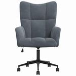 Casa si Gradina - Mobilier - Scaune si fotolii - Fotolii - Fotoliu de relaxare Gri inchis 62 x 68,5 x 105 cm Catifea - Infinity.ro