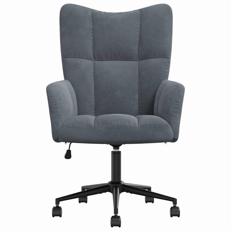 Casa si Gradina - Mobilier - Scaune si fotolii - Fotolii - Fotoliu de relaxare Gri inchis 62 x 68,5 x 105 cm Catifea - Infinity.ro